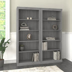 Libreria alta a 5 ripiani Saratoga - Set di 2 di Bush Furniture