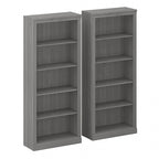 Libreria alta a 5 ripiani Saratoga - Set di 2 di Bush Furniture