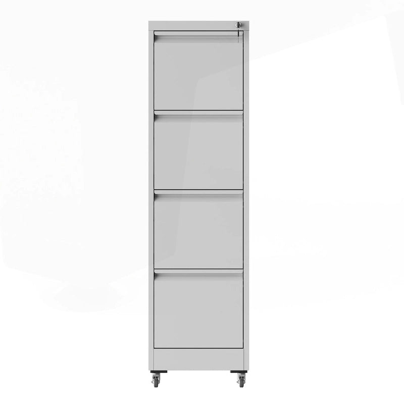 Classificatore versatile in metallo con serratura e ruote per casa e ufficio
