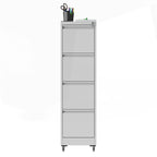 Classificatore versatile in metallo con serratura e ruote per casa e ufficio