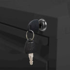 Classificatore versatile in metallo con serratura e ruote per casa e ufficio