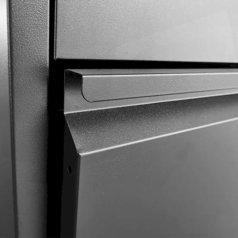 Classificatore versatile in metallo con serratura e ruote per casa e ufficio