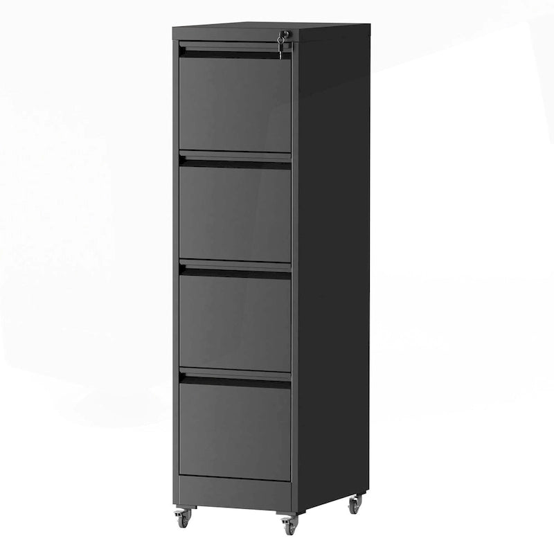 Classificatore versatile in metallo con serratura e ruote per casa e ufficio