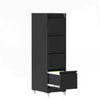 Classificatore versatile in metallo con serratura e ruote per casa e ufficio