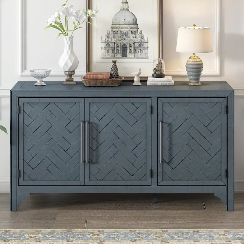 Credenza da armadio con ripiani regolabili