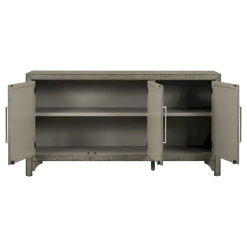 Credenza da armadio con ripiani regolabili