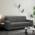 Divano letto full size da 78 pollici con materasso in memory foam