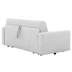 Divano letto full size da 78 pollici con materasso in memory foam