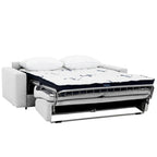 Divano letto full size da 78 pollici con materasso in memory foam