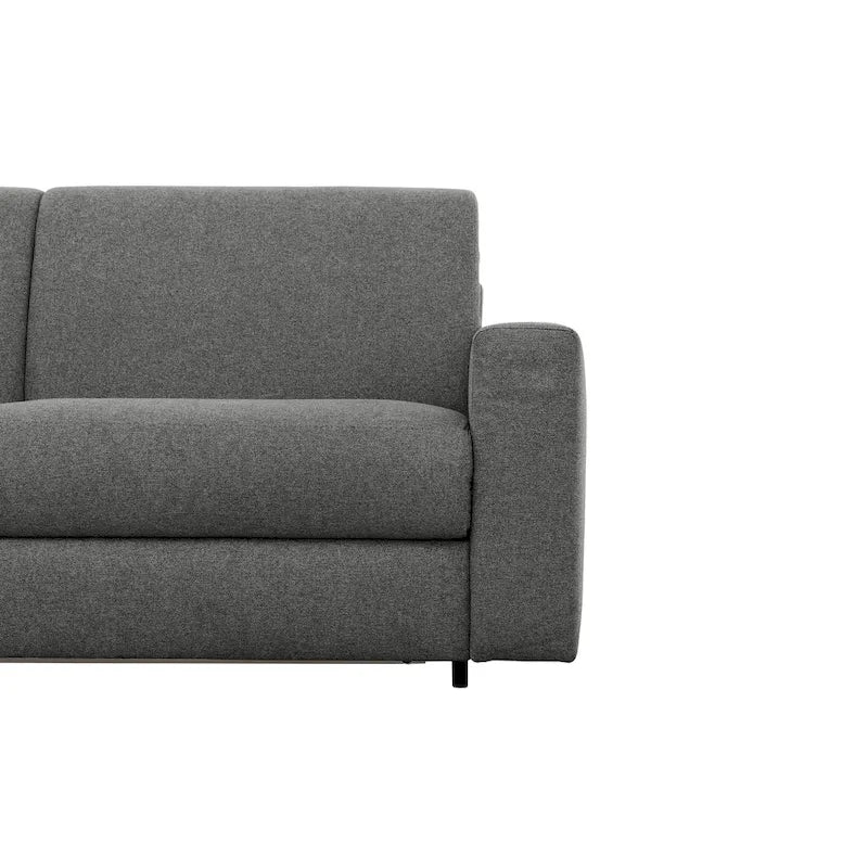 Divano letto full size da 78 pollici con materasso in memory foam