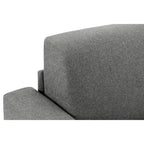 Divano letto full size da 78 pollici con materasso in memory foam