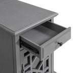 Elegante tavolino da divano con prese di corrente e porte USB