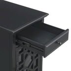Elegante tavolino da divano con prese di corrente e porte USB