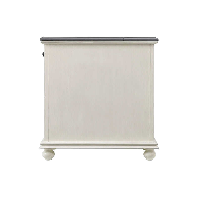 Elegante tavolino da divano con prese di corrente e porte USB