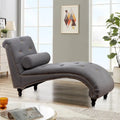 Chaise Longue Imbottita Sedia a Sdraio da Interno con Cuscino