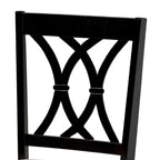 Set da pranzo 7 pezzi in legno imbottito moderno e contemporaneo
