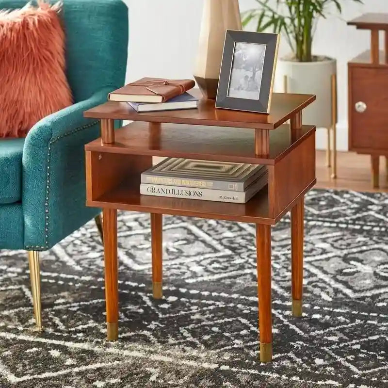 Tavolino per divano Margo Mid-Century di Simple Living