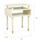 Tavolino per divano Margo Mid-Century di Simple Living