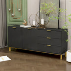 Mobile Contenitore Grande a 2 Ante con 3 Cassetti Mobile TV Credenza Madia
