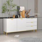 Mobile Contenitore Grande a 2 Ante con 3 Cassetti Mobile TV Credenza Madia