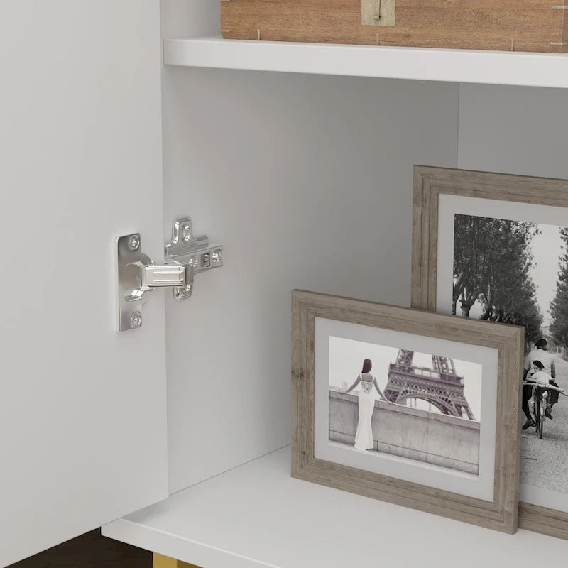 Mobile Contenitore Grande a 2 Ante con 3 Cassetti Mobile TV Credenza Madia