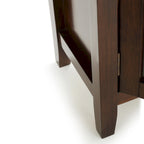 Madia bassa Stratford in legno massello, 30 pollici di larghezza - 30w x 14p x 31h