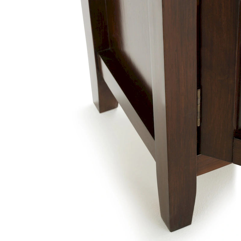 Madia bassa Stratford in legno massello, 30 pollici di larghezza - 30w x 14p x 31h
