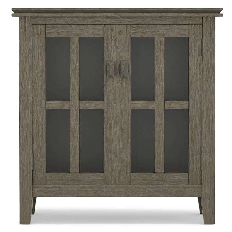 Madia bassa Stratford in legno massello, 30 pollici di larghezza - 30w x 14p x 31h