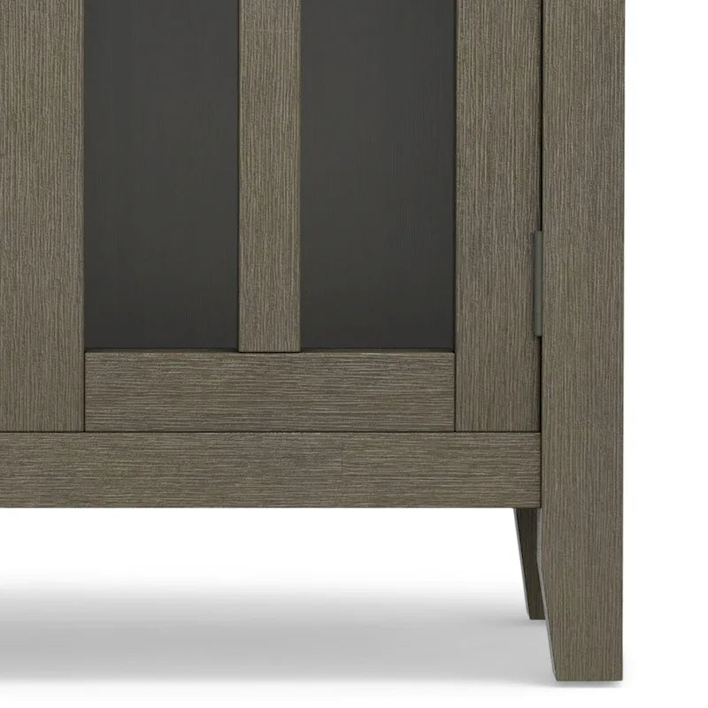 Madia bassa Stratford in legno massello, 30 pollici di larghezza - 30w x 14p x 31h