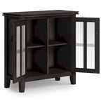 Madia bassa Stratford in legno massello, 30 pollici di larghezza - 30w x 14p x 31h