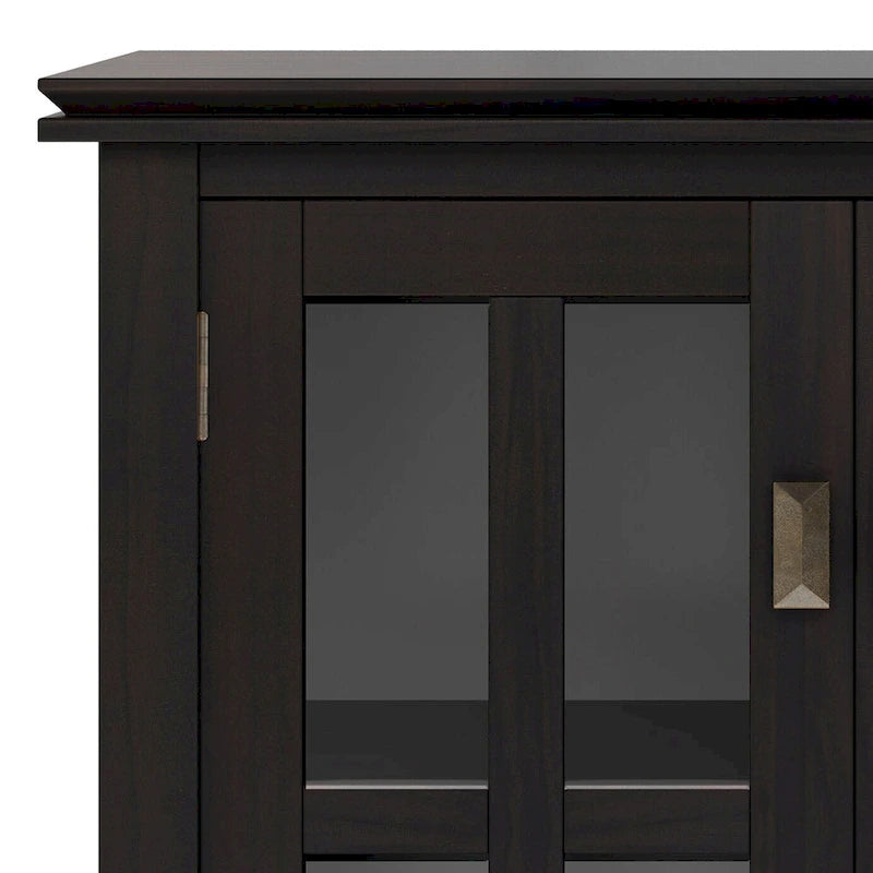 Madia bassa Stratford in legno massello, 30 pollici di larghezza - 30w x 14p x 31h
