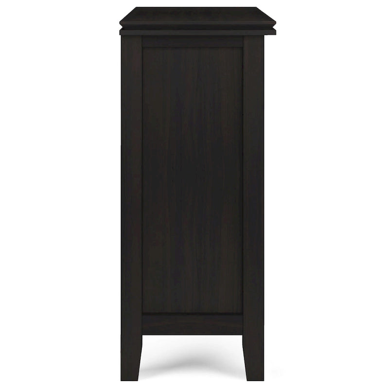 Madia bassa Stratford in legno massello, 30 pollici di larghezza - 30w x 14p x 31h