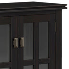 Madia bassa Stratford in legno massello, 30 pollici di larghezza - 30w x 14p x 31h