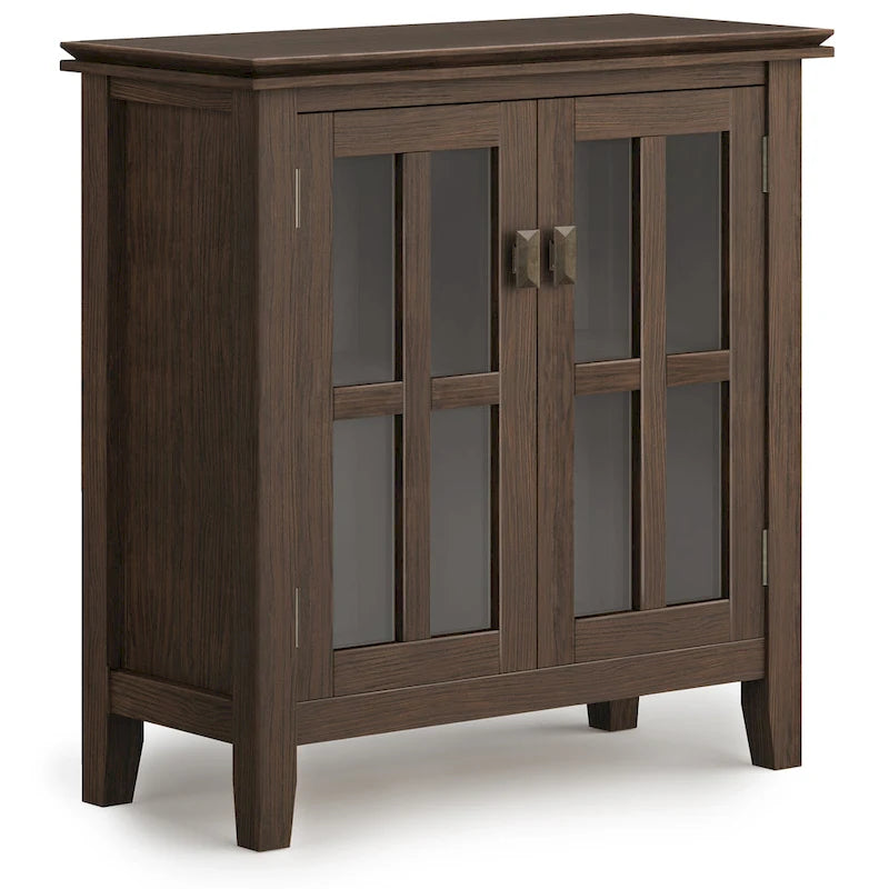 Madia bassa Stratford in legno massello, 30 pollici di larghezza - 30w x 14p x 31h