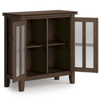 Madia bassa Stratford in legno massello, 30 pollici di larghezza - 30w x 14p x 31h