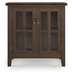 Madia bassa Stratford in legno massello, 30 pollici di larghezza - 30w x 14p x 31h