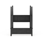 Letto a baldacchino Bedford Black King