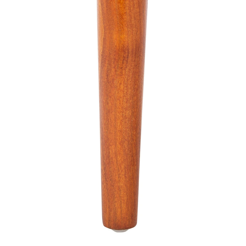 Panca in legno e pelle - 47Lx16Px18A