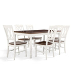 Crosley Shelby, Set da pranzo 7 pezzi, bianco