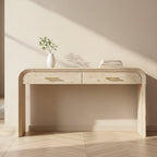 Unique Retro Silhouette Console Table with Open Style