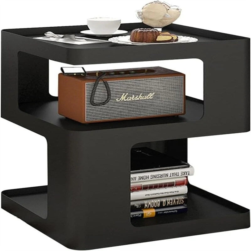 Comodini a 3 ripiani - 15,74P x 15,74L x 21,25A